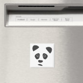 Aimant Panda triste (In Situ (Lave-vaisselle))