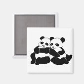 Aimant Pandas (Recto/Verso)