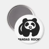 Aimant Pandas Rock (Recto/Verso)