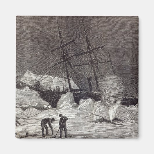 Aimant Pandora est trempée dans la glace (Devant)