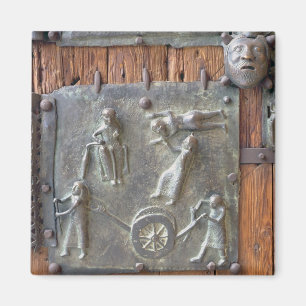 Aimant Panel from the left hand door, 12th century
