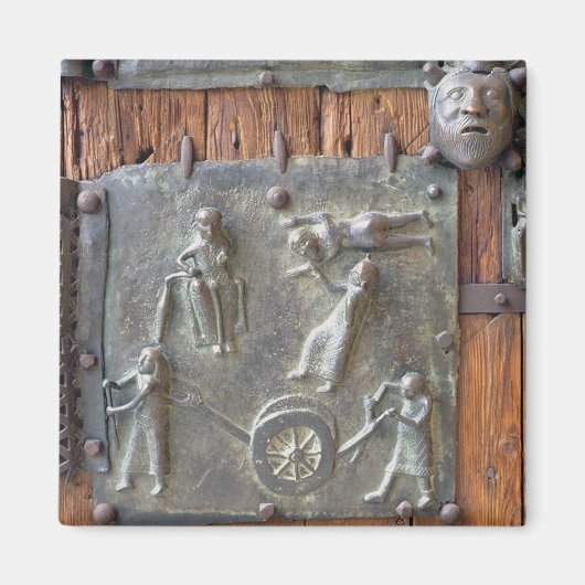 Aimant Panel from the left hand door, 12th century (Devant)