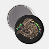 Aimant Pangolin Weird est merveilleux (Recto/Verso)