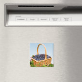 Aimant Panier de bleuets (In Situ (Lave-vaisselle))