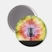 Aimant Panier de golf Tie Dye Disk (Recto/Verso)