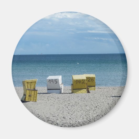 Aimant Paniers de plage (Devant)