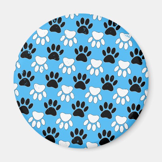 Aimant Paniers Noirs Et Blancs Perdus Sur Arrière - plan  (Devant)