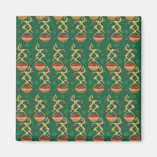 Aimant Paniers pomme IV (Devant)