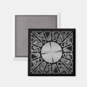 Aimant Panneau à lamme 1 (argent) (Recto/Verso)