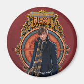Aimant Panneau Art nouveau permanent NEWT SCAMANDER™ (Devant)