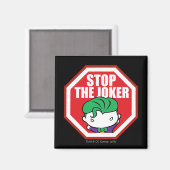 Aimant Panneau Chibi "Stop The Joker" (Recto/Verso)