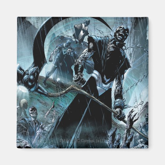 Aimant Panneau Corps de Lanterne Noire (Devant)