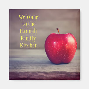 Aimant Panneau cuisine familiale personnalisable