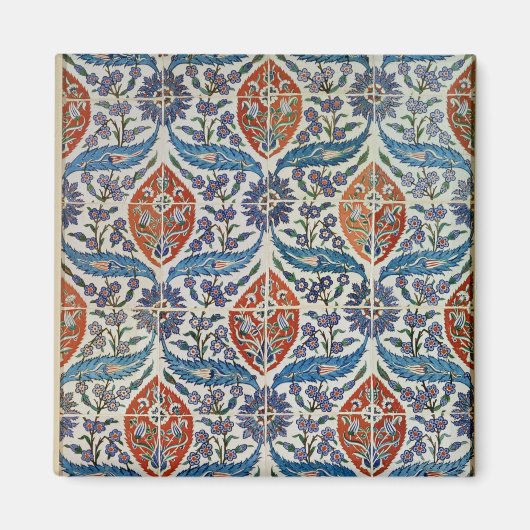 Aimant Panneau de faïence d'Isnik (Devant)