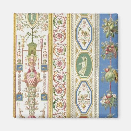 Aimant Panneau de la Loggia Raphael au Vatican, engr (Devant)