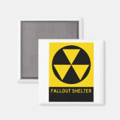 Aimant Panneau de la route de l'abri anti-chutes (Recto/Verso)
