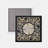 Aimant Panneau de lampes 1 (laiton) (Recto/Verso)