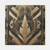 Aimant Panneau de portes Art déco Design Architecture ann (Devant)