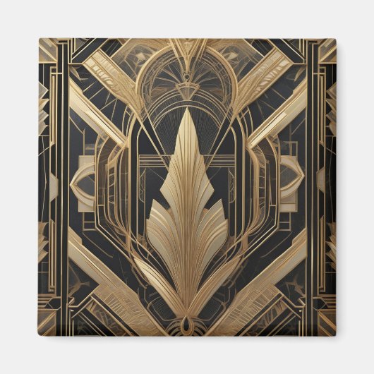 Aimant Panneau de portes Art déco Design Architecture ann (Devant)