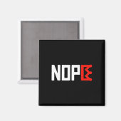 Aimant Panneau de protestation No Kings Horizontal (Recto/Verso)