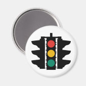 Aimant Panneau de rue feux de signalisation (Recto/Verso)