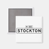 Aimant Panneau de rue Stockton St, San Francisco (Recto/Verso)