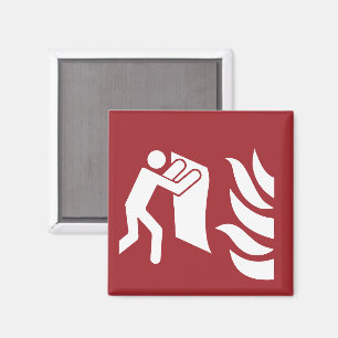 Aimant Panneau de sécurité de la couverture d'incendie