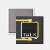 Aimant Panneau de signalisation New York Crosswalk (Recto/Verso)