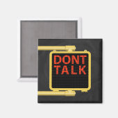 Aimant Panneau de signalisation New York Crosswalk (Recto/Verso)