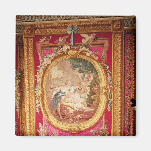 Aimant Panneau de tapisserie représentant Cupid et Psyche (Devant)