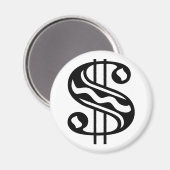Aimant Panneau dollar (Recto/Verso)