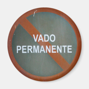 Aimant Panneau Grungy Street