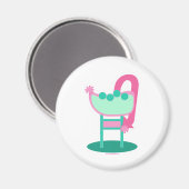 Aimant Panneau Retro 50 personnalisable (Recto/Verso)