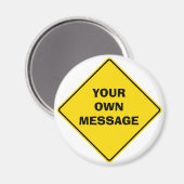 Aimant Panneau routier magnétique (Recto/Verso)