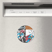 Aimant Panneaux comiques Superman (In Situ (Lave-vaisselle))