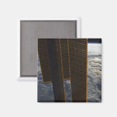 Aimant Panneaux solaires de la Station spatiale internati (Recto/Verso)