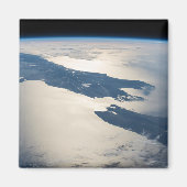 Aimant Panorama depuis l'espace Highlights Cook Strait (Devant)