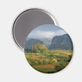 Aimant Panoramic valley landscape, Cuba (Recto/Verso)
