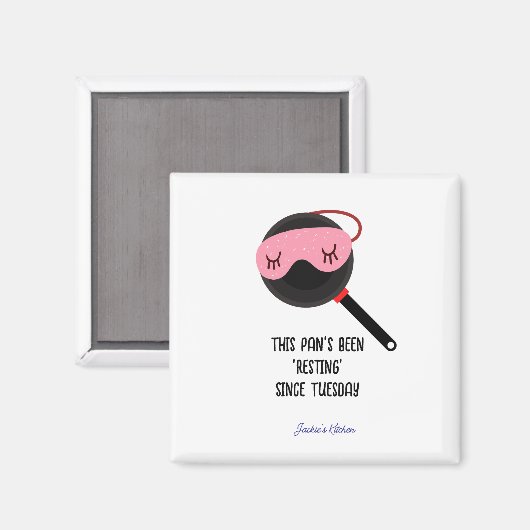 Aimant Pan's "Resting" depuis mardi Funny Kitchen (Recto/Verso)