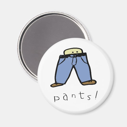 Aimant pantalon (Recto/Verso)