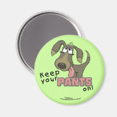 Aimant Pantalon de garde-chien (Recto/Verso)