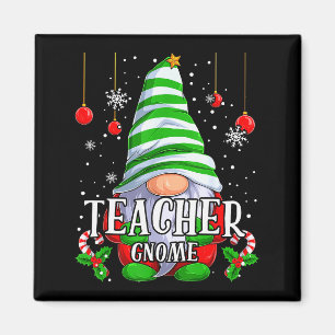 Aimant Pantalon de Noël Gnome Enseignant Famille Correspo