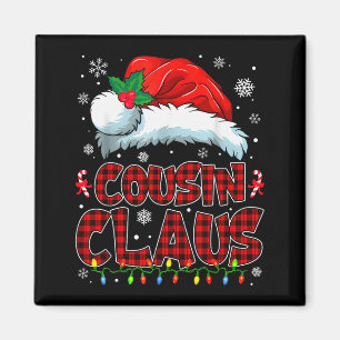 Aimant Pantalon de pyjama de Noël Cousin Claus pour group