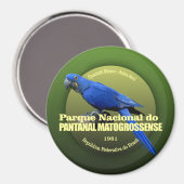 Aimant Pantanal Matogrossense NP (Macaw) WT (Recto/Verso)