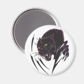 Aimant Panther en colère (Recto/Verso)