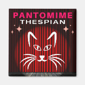 Aimant Pantomime Thespian - Chat de Dick Whittington (Devant)
