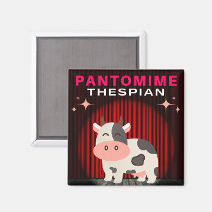 Aimant Pantomime Thespian - Vache Pantomime