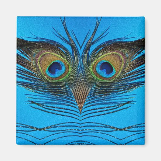 Aimant paon (Devant)