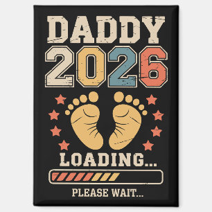 Aimant Papa 2026 Annonce de bébé en route Papa futur papa