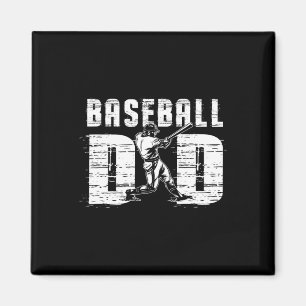 Aimant Papa Baseball Homme - Fier Papa Baseball - Fête de